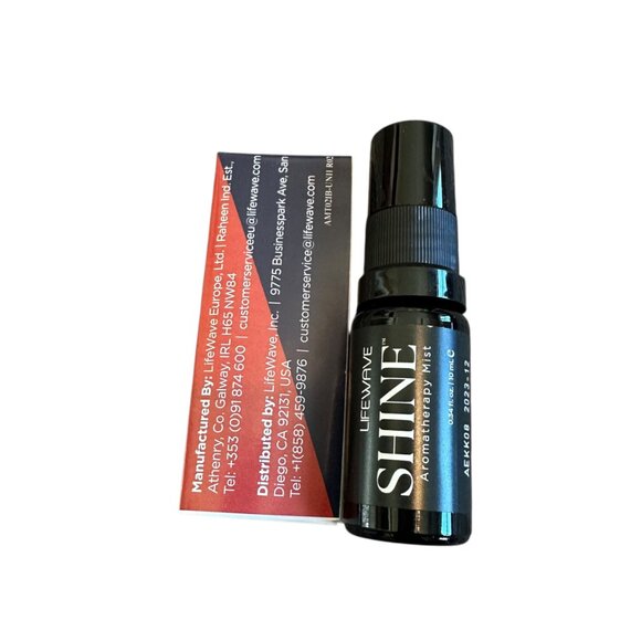 Lifewave Shine Aromatherapy Mist Spray 0.34 Ounces Organic Natural NIB NEW - Picture 7 of 7